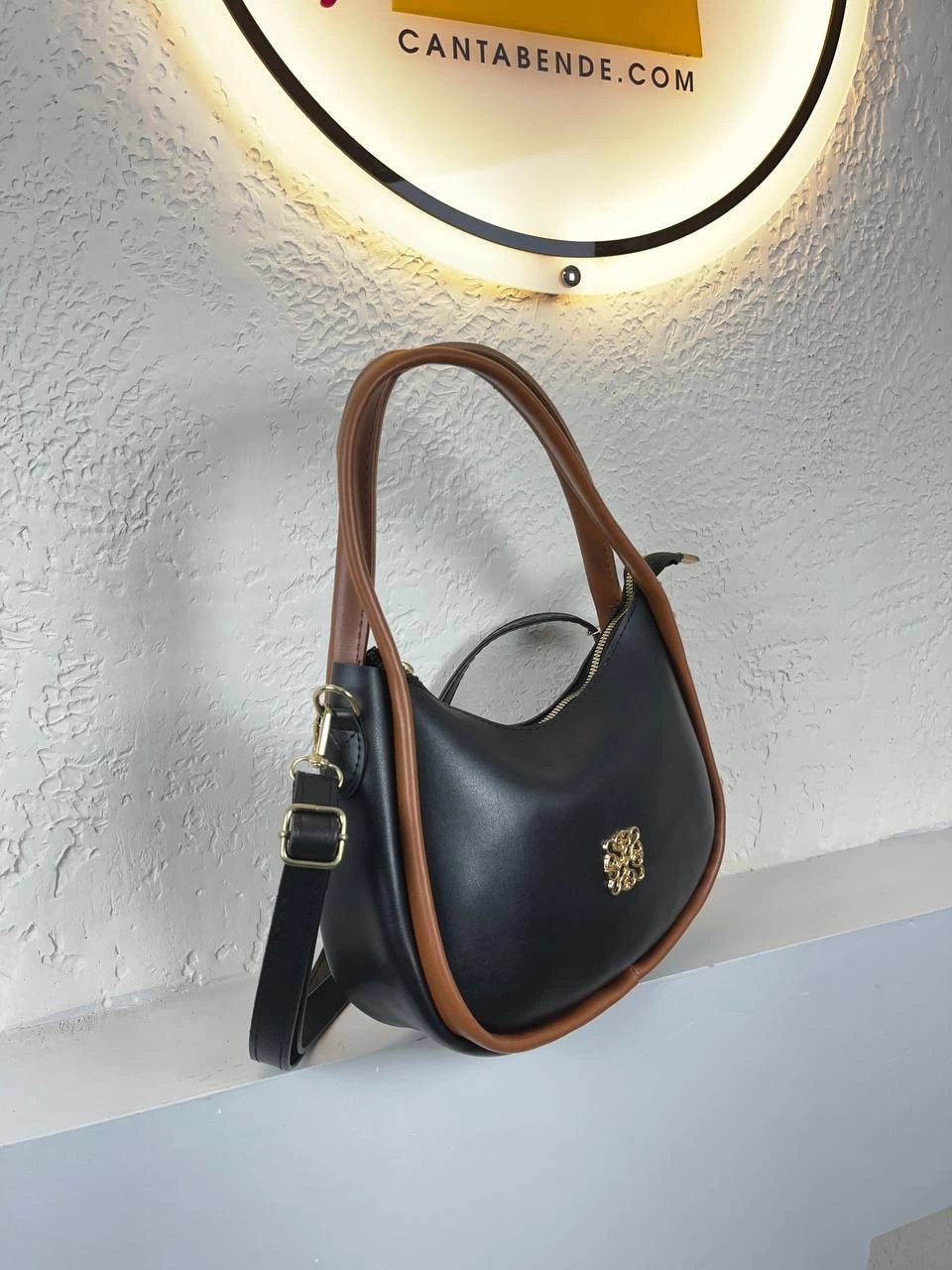 Siyah Çanta Taba Sap Çapraz Çanta CB5200