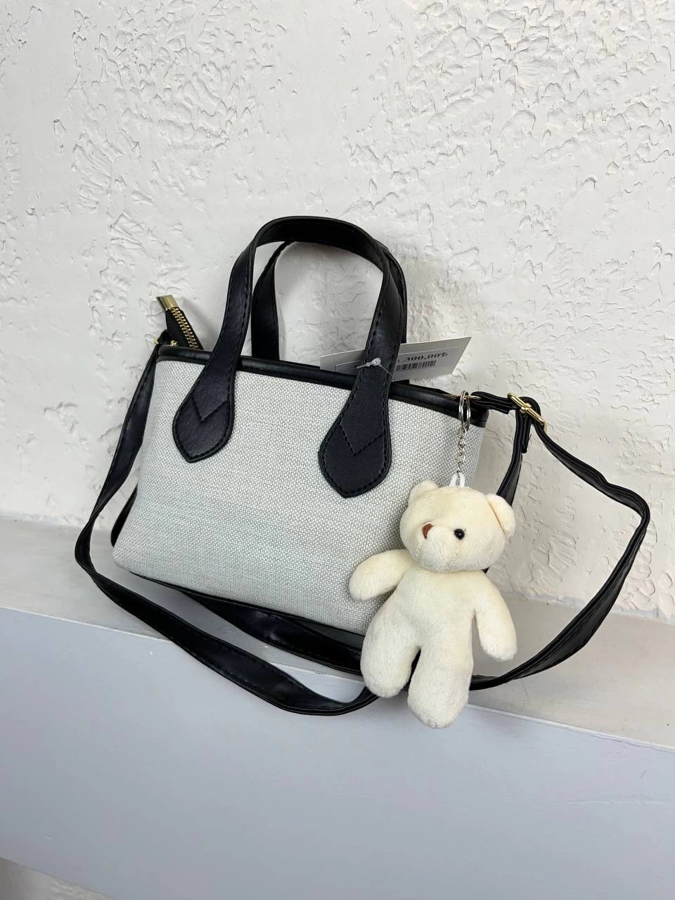 Siyah Detaylı Kalite Çanta CB6184