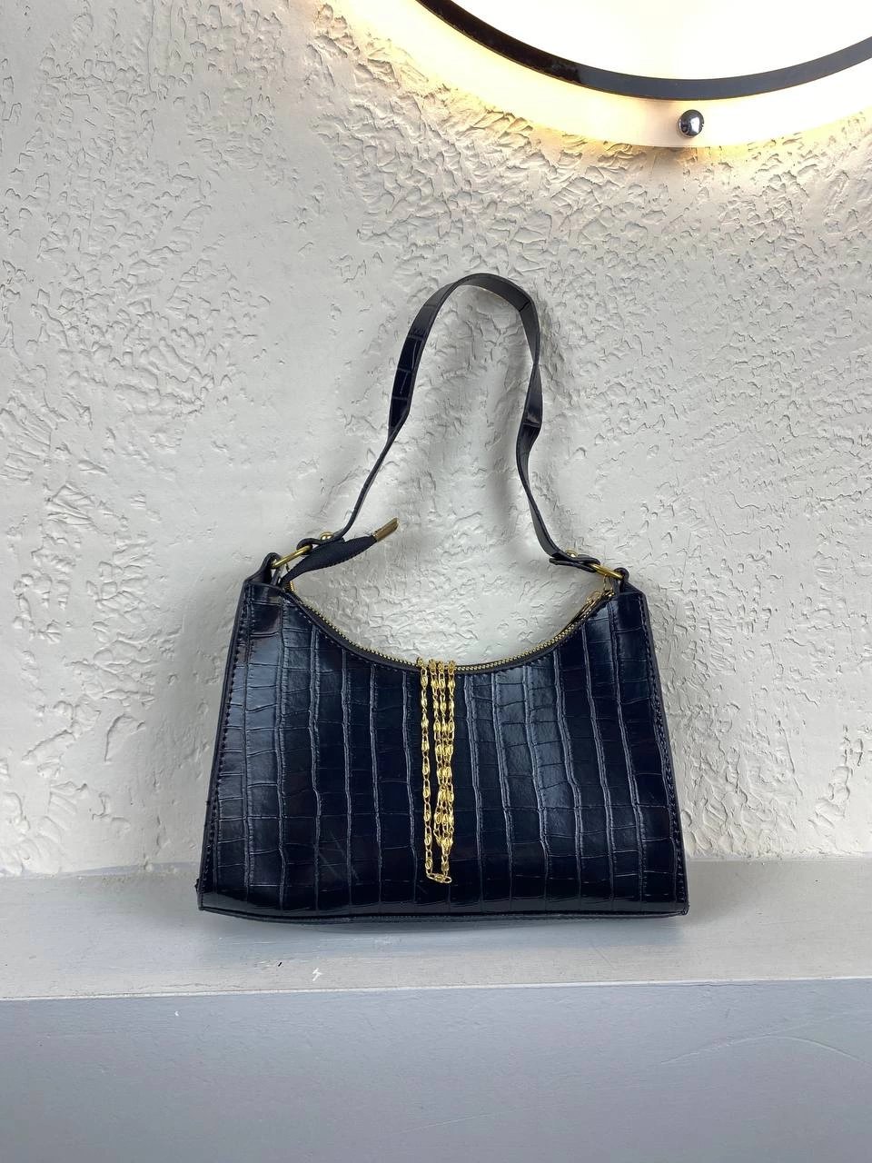 Siyah Elden Tutma Kol Çanta