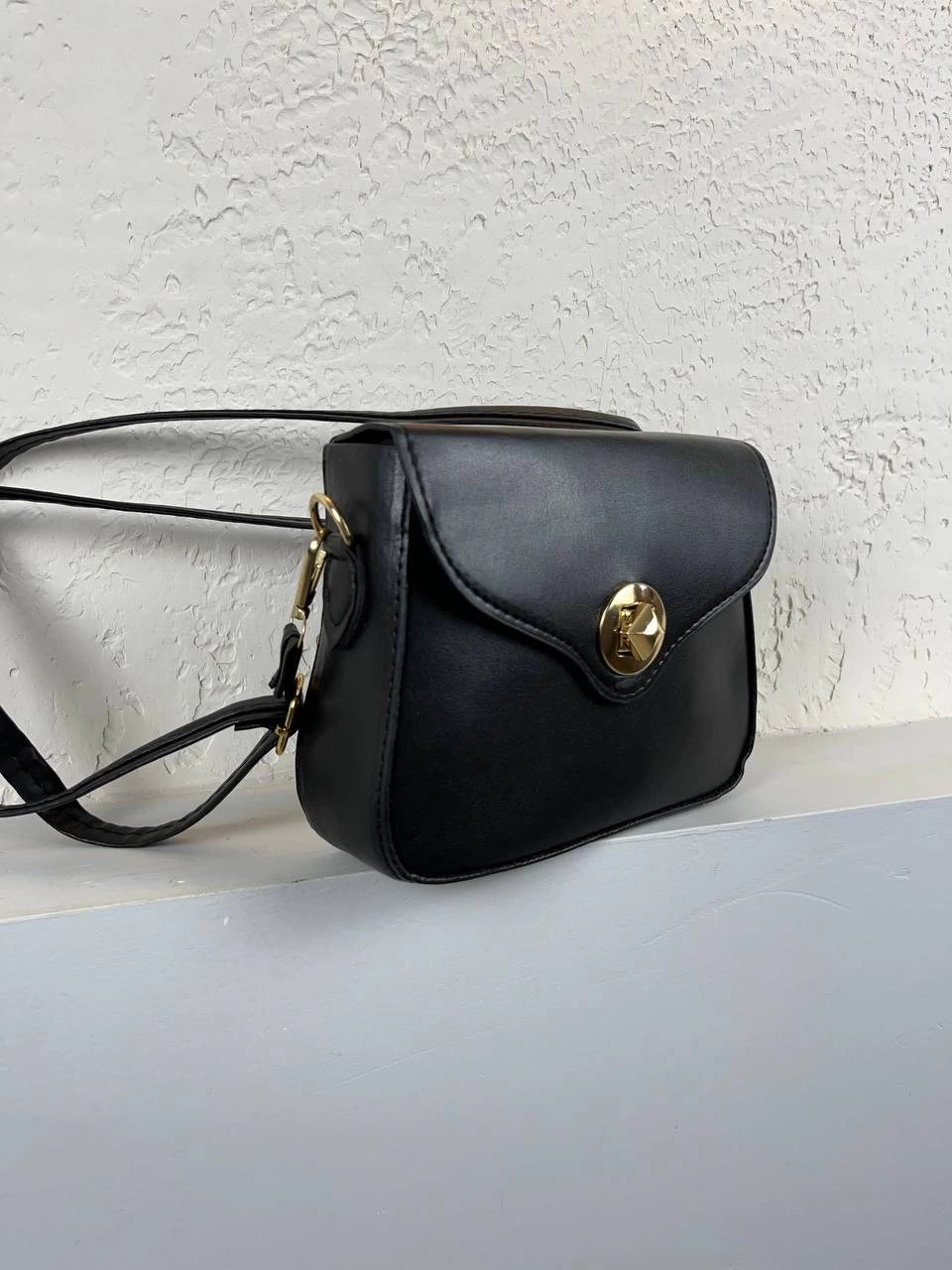 Siyah Kalıp Yan Askı Çanta CB0987