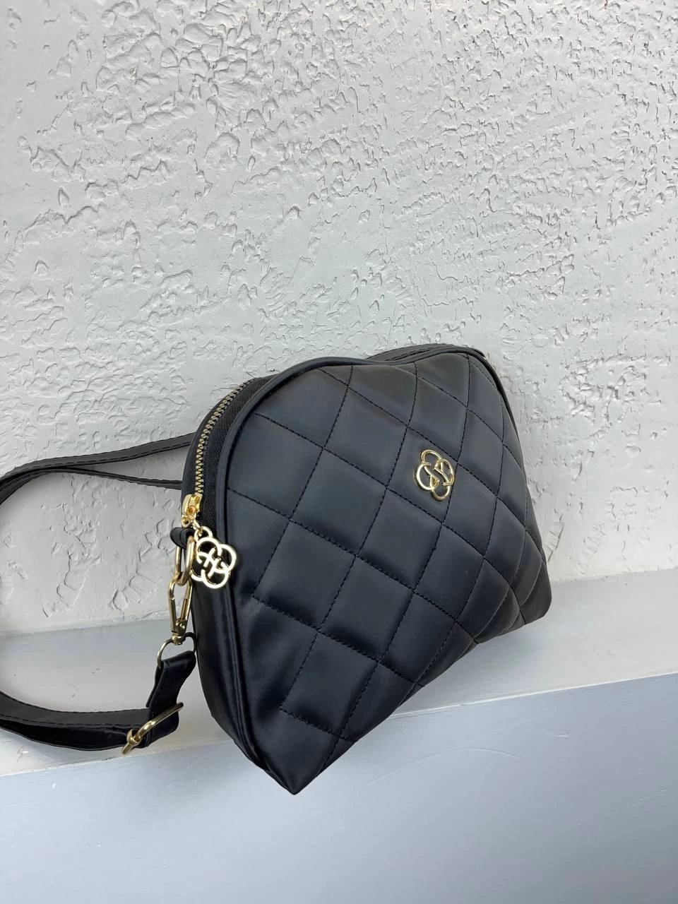 Siyah Kalite Kapitone Çanta CB9651