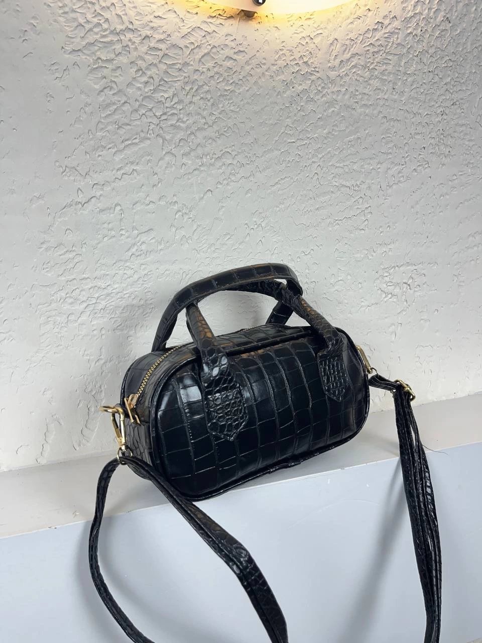 Siyah KROKO MIO Çanta CB2073