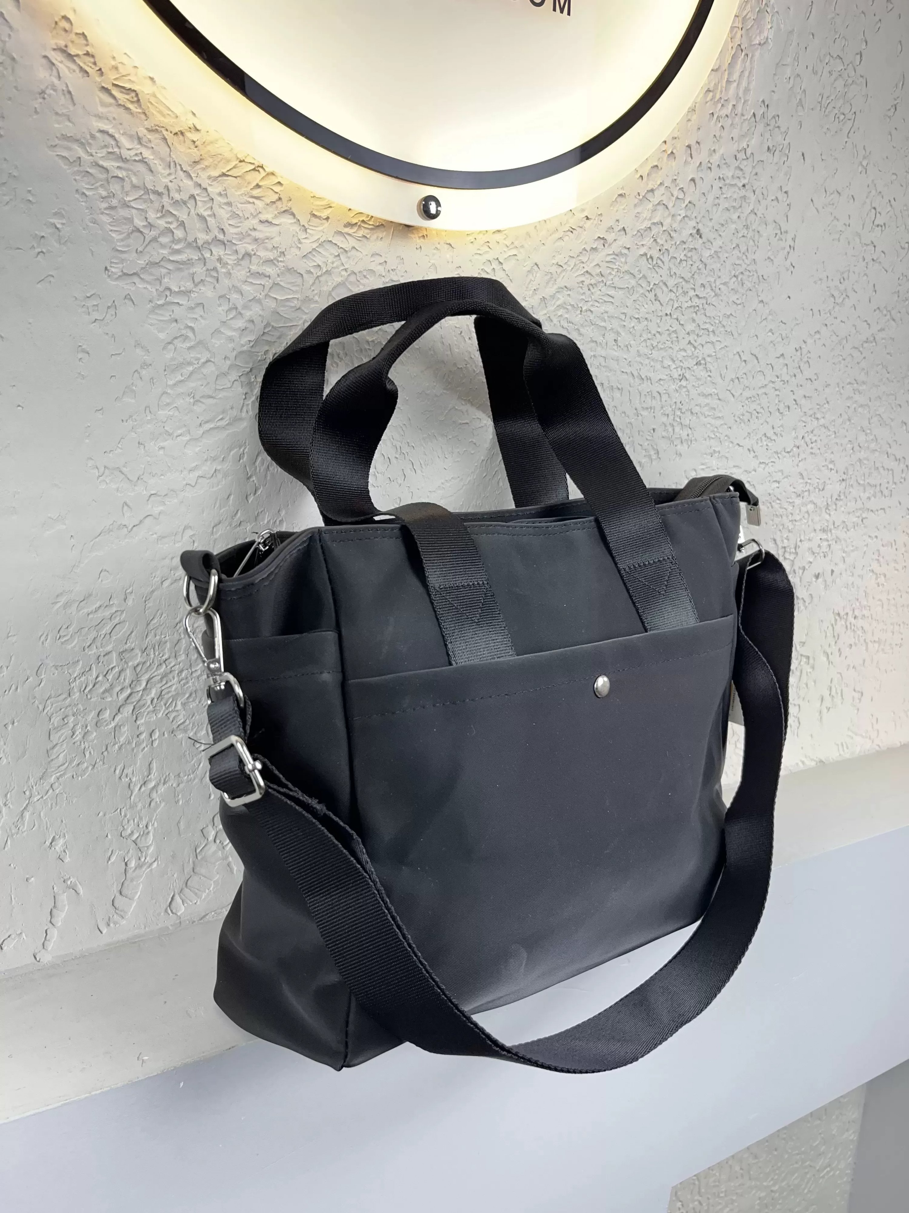 Siyah Lüx 3 Bölme Kalite Çanta CB0101