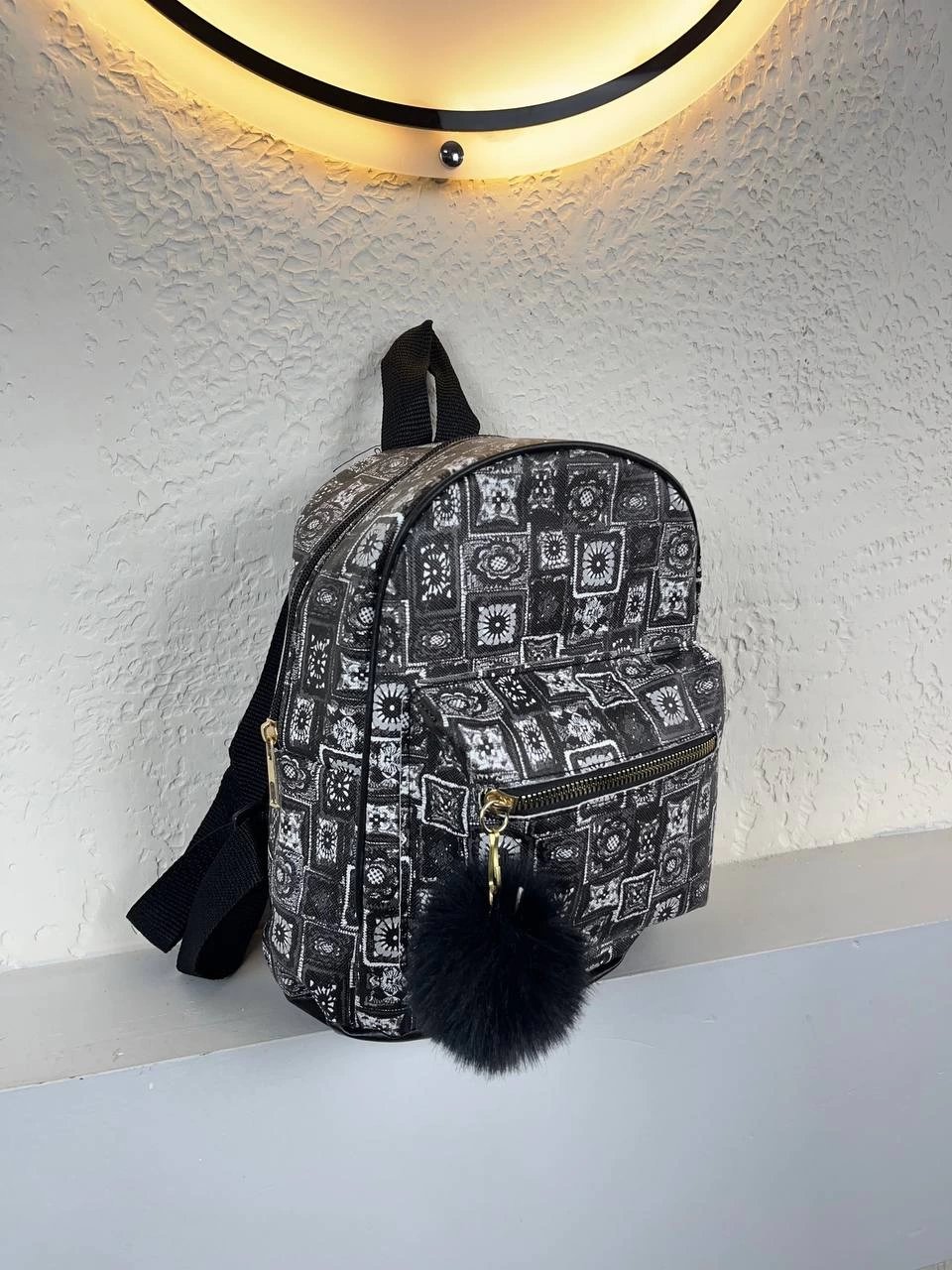 Siyah Magazin3 Sırt Çanta CB2522