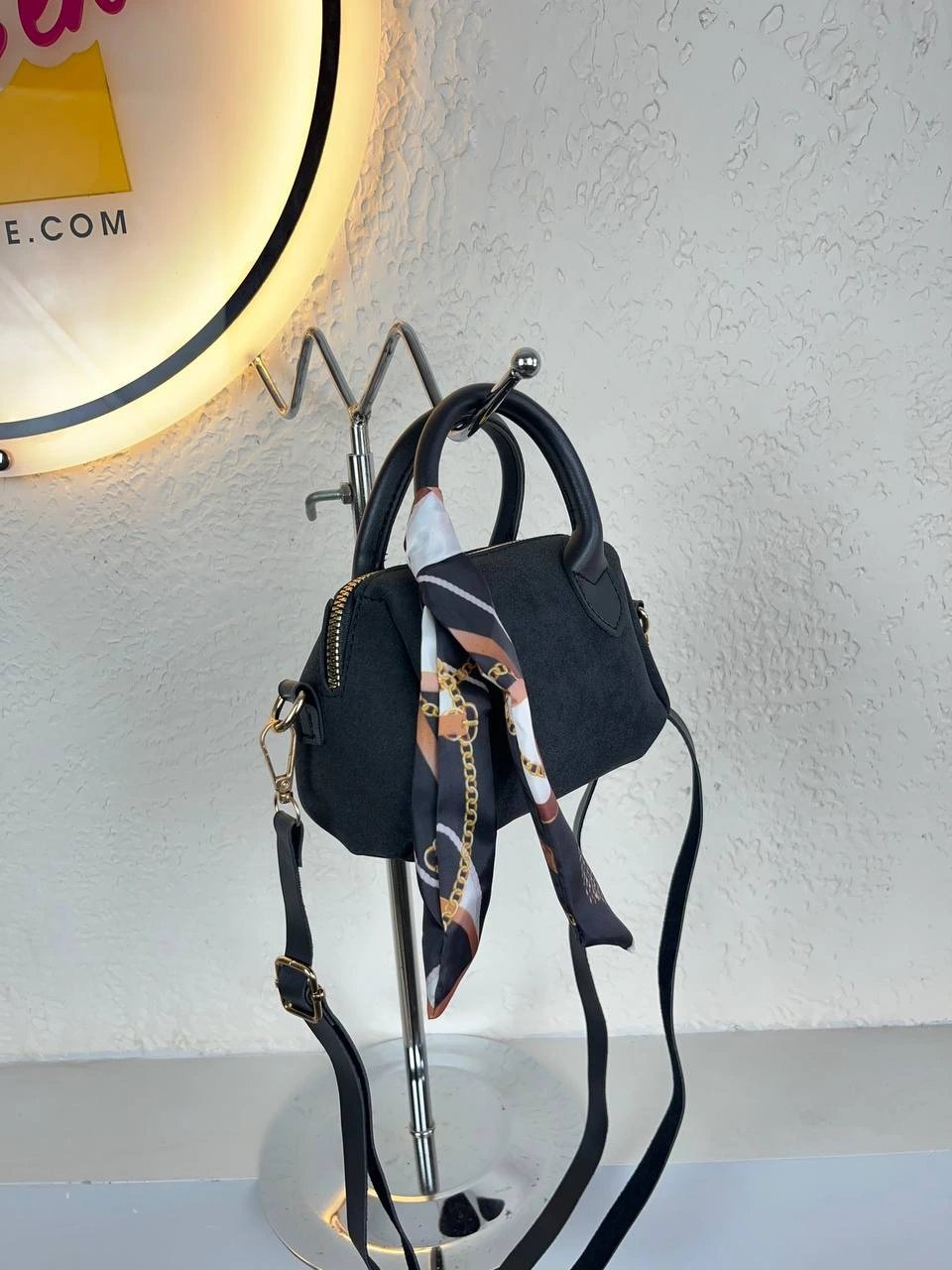 Siyah Nubuk MİNİ BOY Çanta CB2156