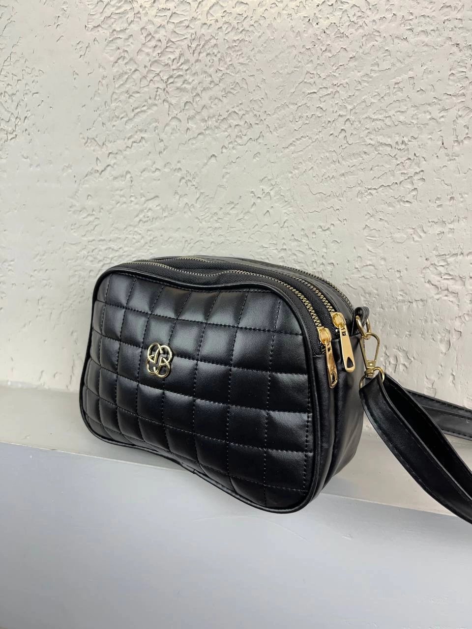 Siyah Renk 3 Bölme Çapraz Çanta CB7784