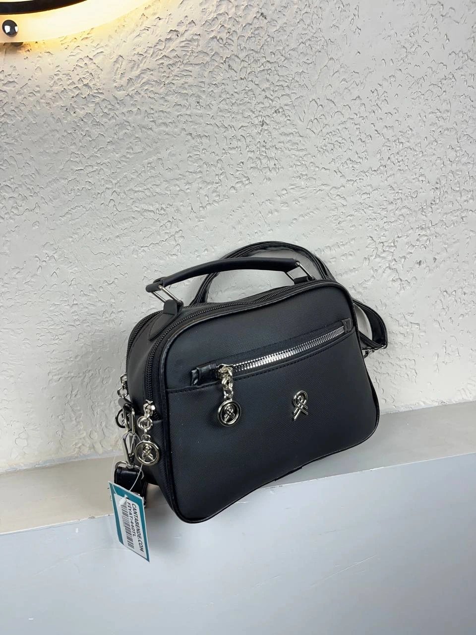 Siyah Renk 3 Bölme HB Çanta CB4785