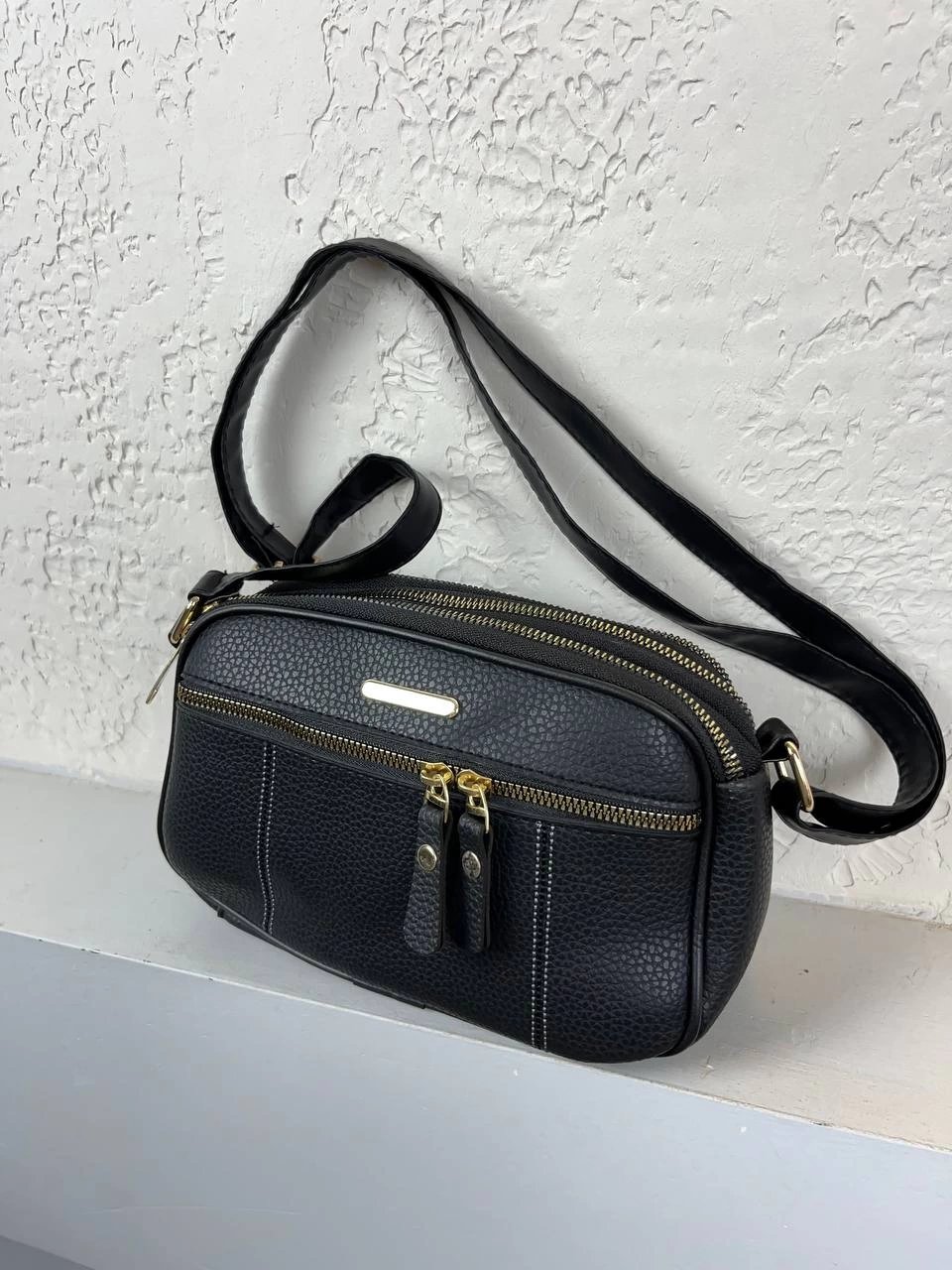 Siyah Renk 3 Bölme Kalite Çanta CB3268