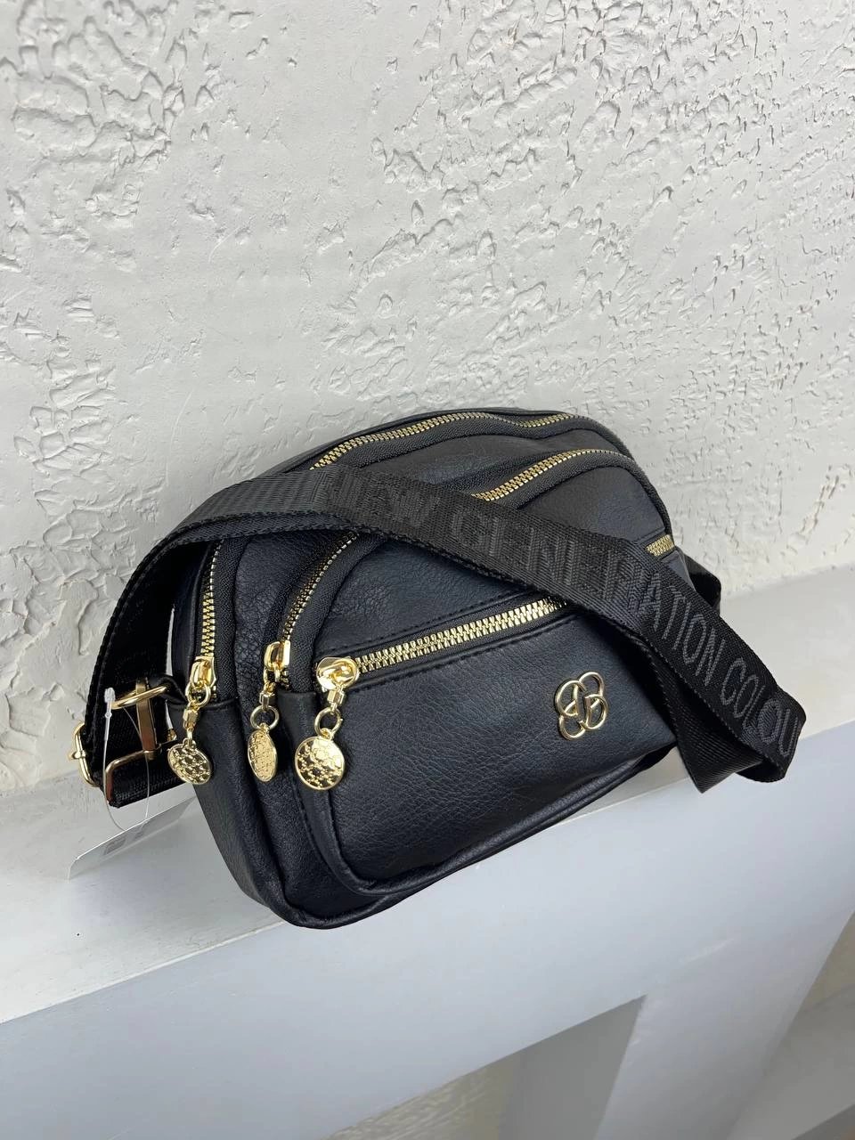 Siyah Renk 4 Bölme Kalite Çanta