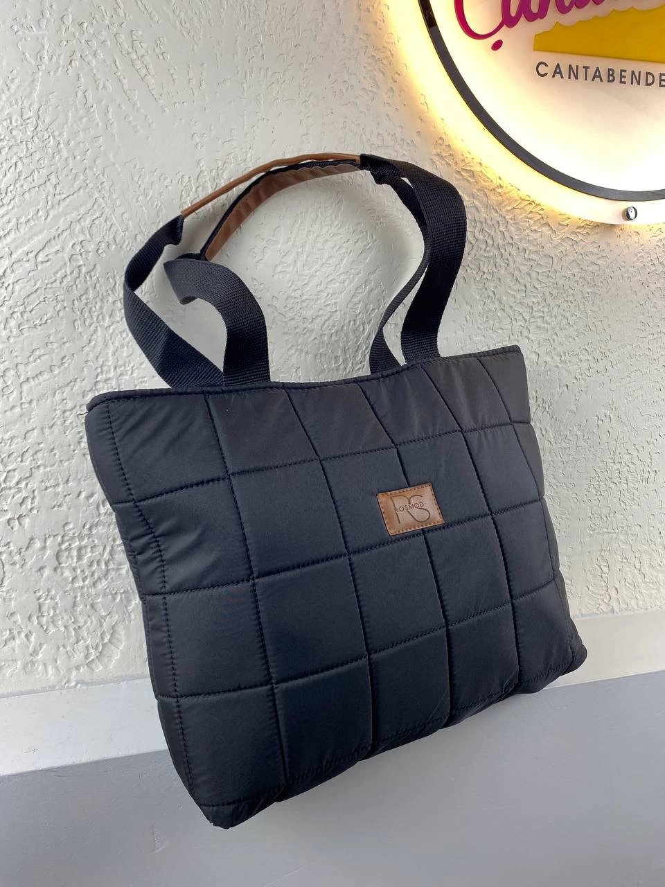 Siyah Renk Büyük Boy Kampanyalı Paraşüt Kol Çanta CB96278