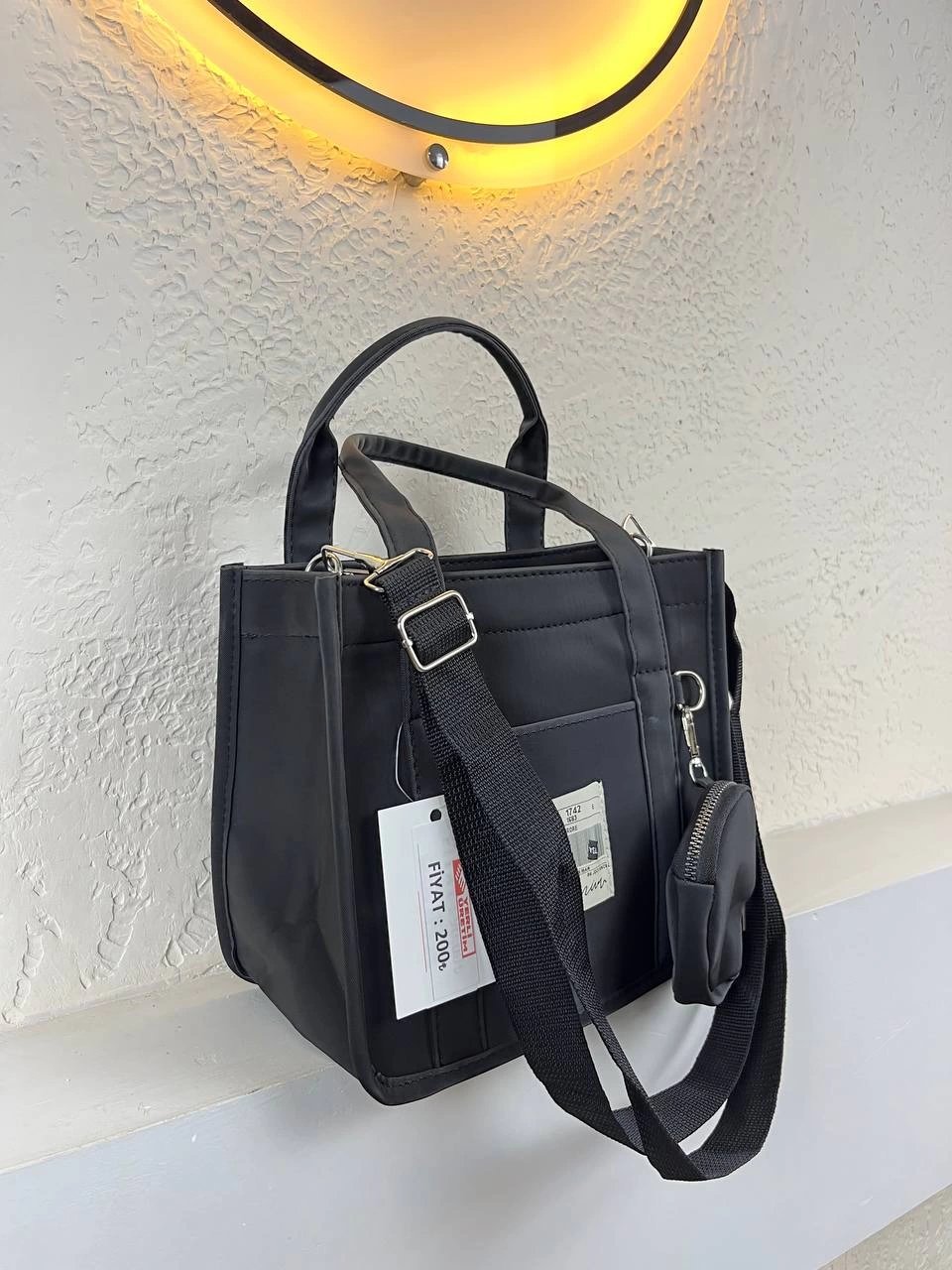 Siyah Renk Kalite Çanta CB6688