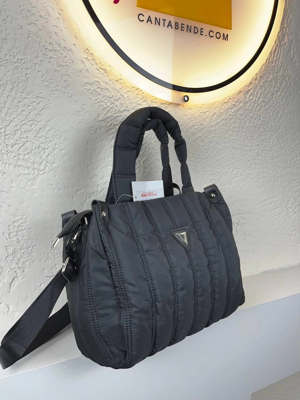 Siyah Renk Kalite Paraşüt Çanta CB7453