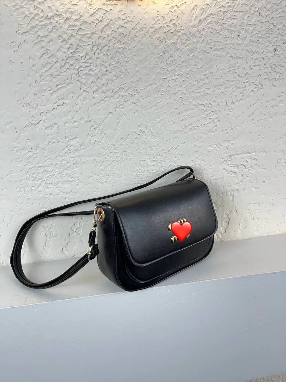 Siyah Renk MİO Kalıp Çapraz Çanta CB9171