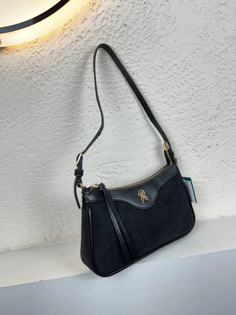 Siyah Renk Nubuk Baget HB Çanta CB90141