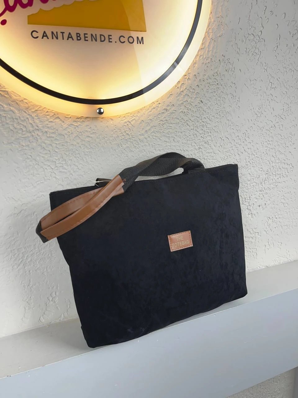 Siyah Renk NUBUK BÜYÜK BOY ÇANTA CB0134