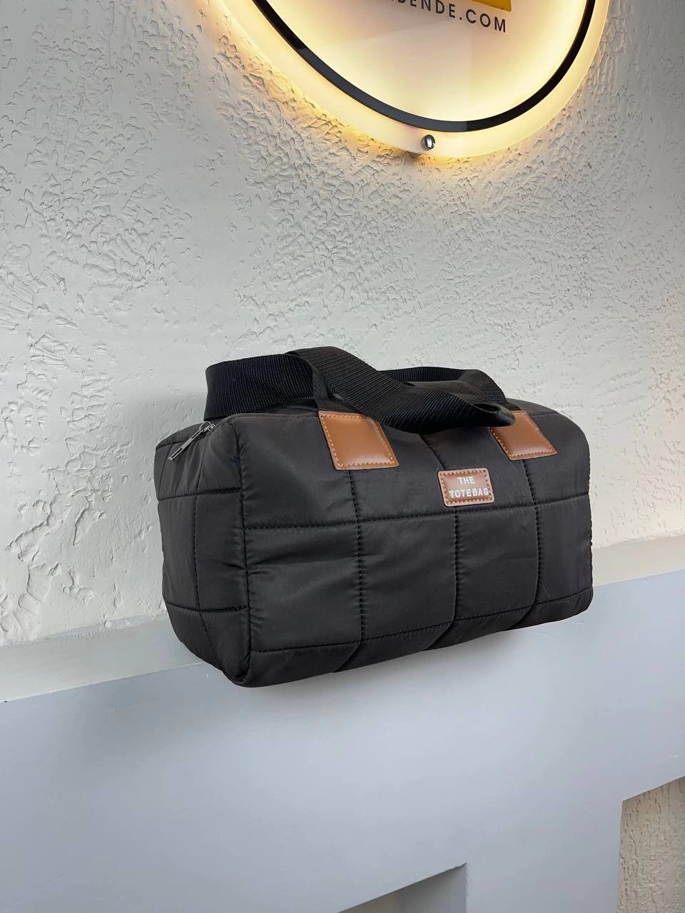 Siyah Renk Paraşüt Kol Çanta CB3264