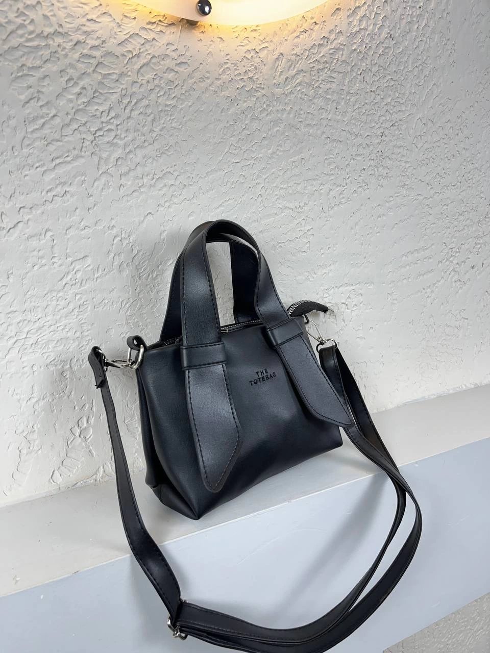 Siyah Renk Tote 2025 Çanta CB6374