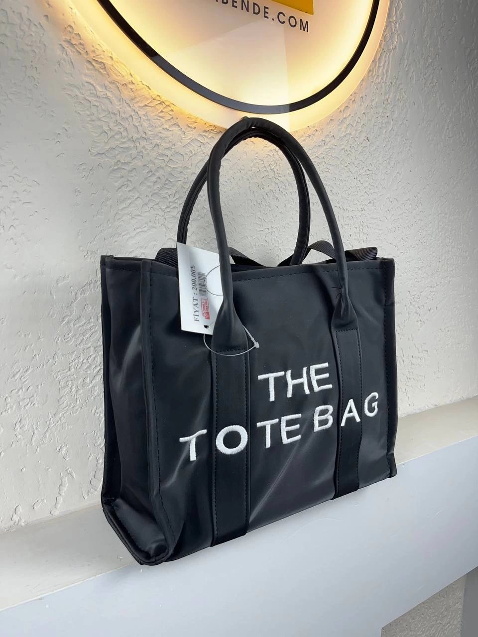 Siyah Renk Tote Çanta CB8541