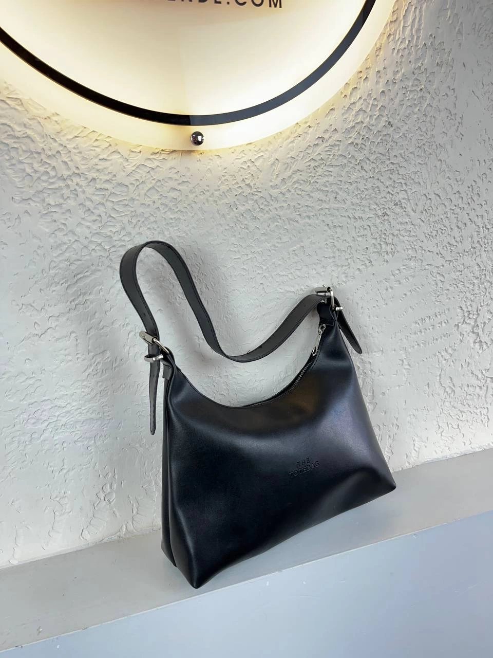 Siyah Renk Yumuşak Baget Çanta CB9713