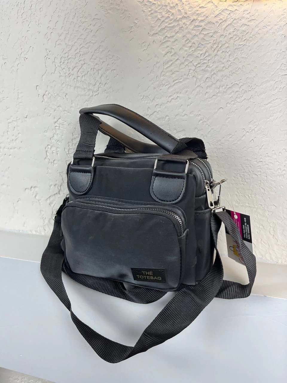 Siyah 3 Bölme Kalite Çanta CB6910