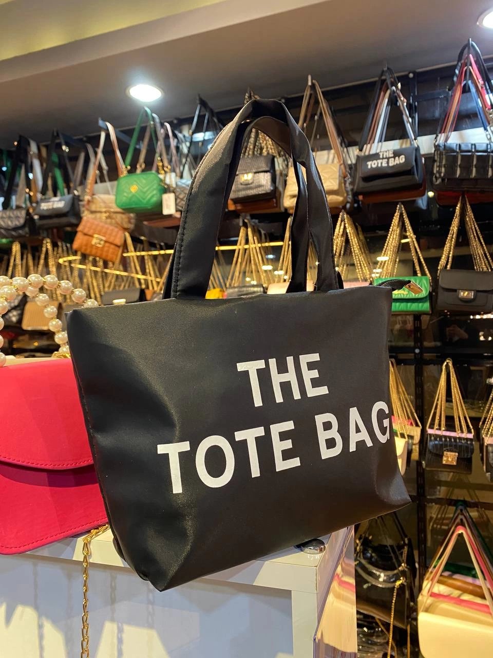 Siyah Tote Bag Kol Çanta