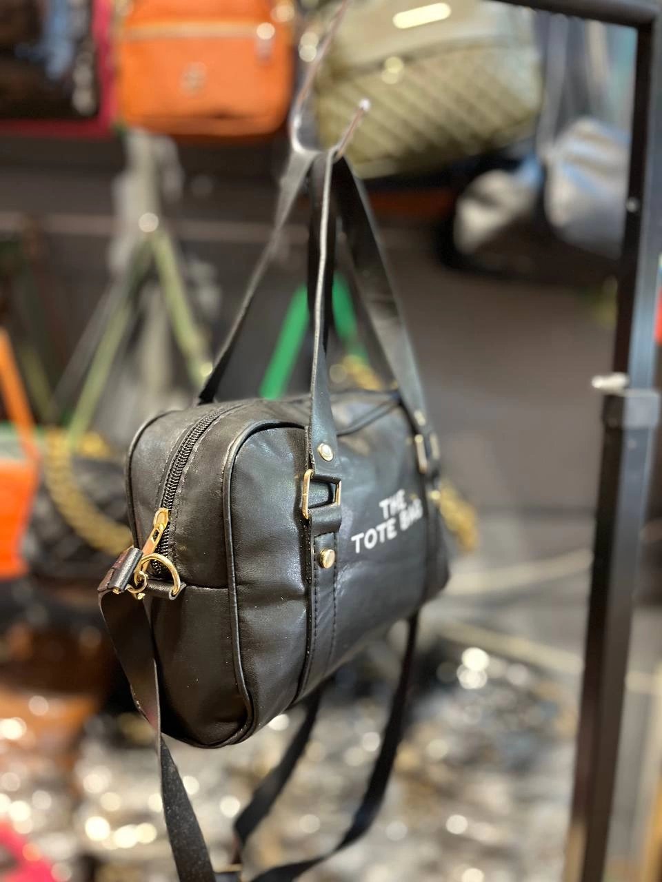 Siyah Tote Çapraz Çanta CB2054