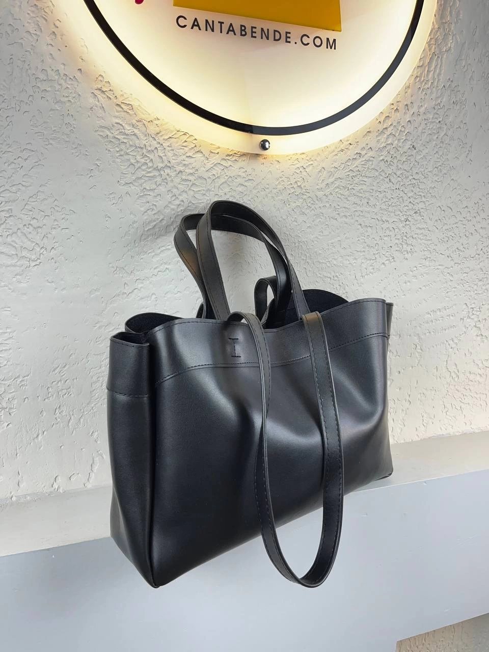 Siyah Yavrulu Kalite Çanta CB4100