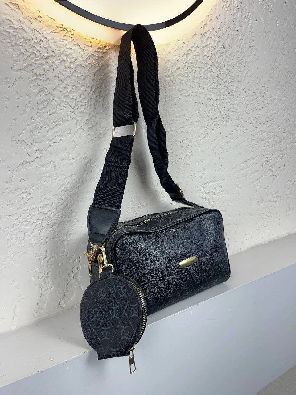 Siyah YENİ KAMPANYA ÇANTA CÜZDANLI CB2174