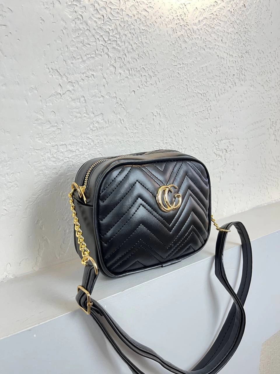 Siyah Yumuşak Deri 2025 Çanta CB9614