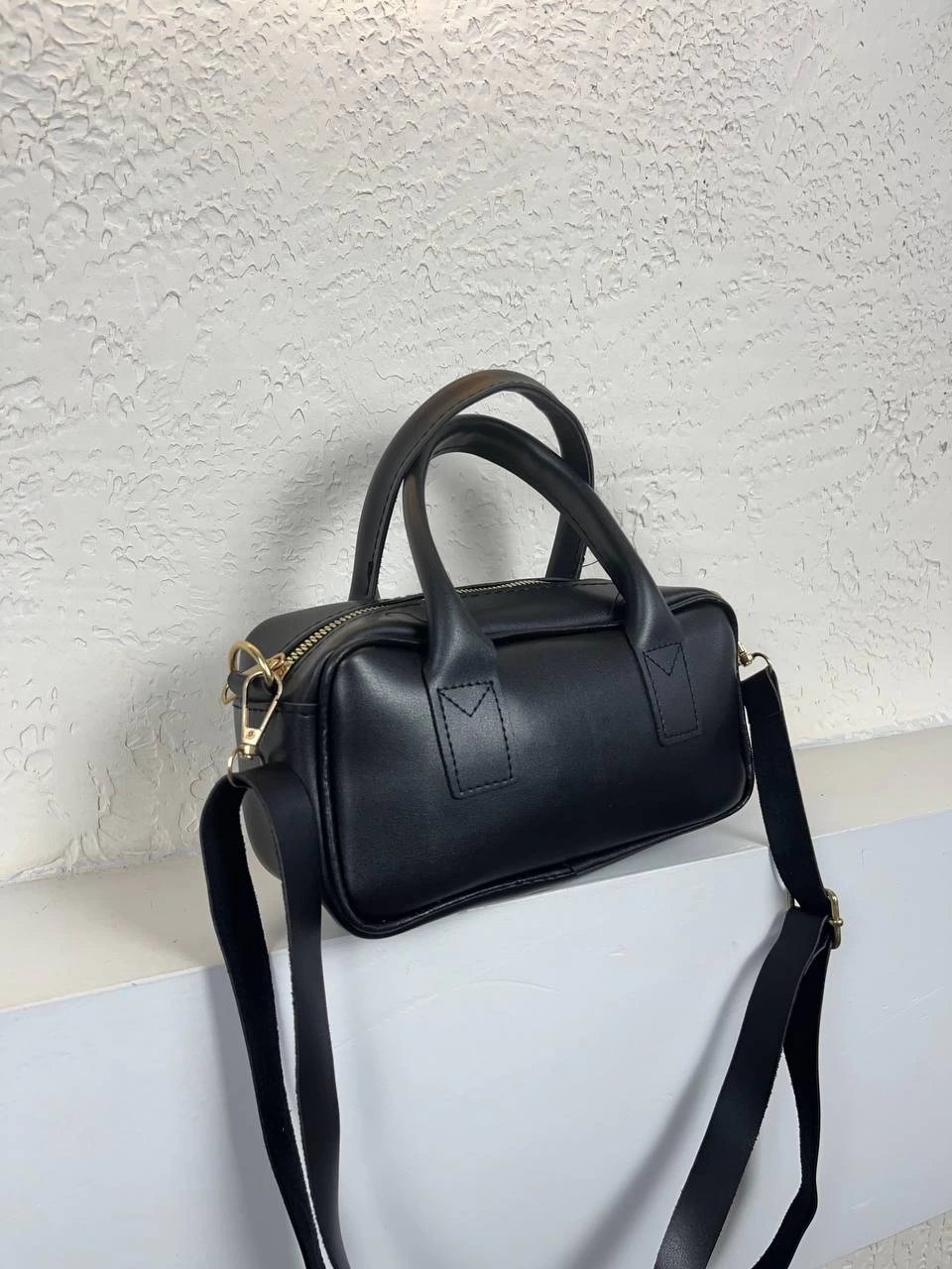 Siyah Yumuşak Deri Çanta CB8311