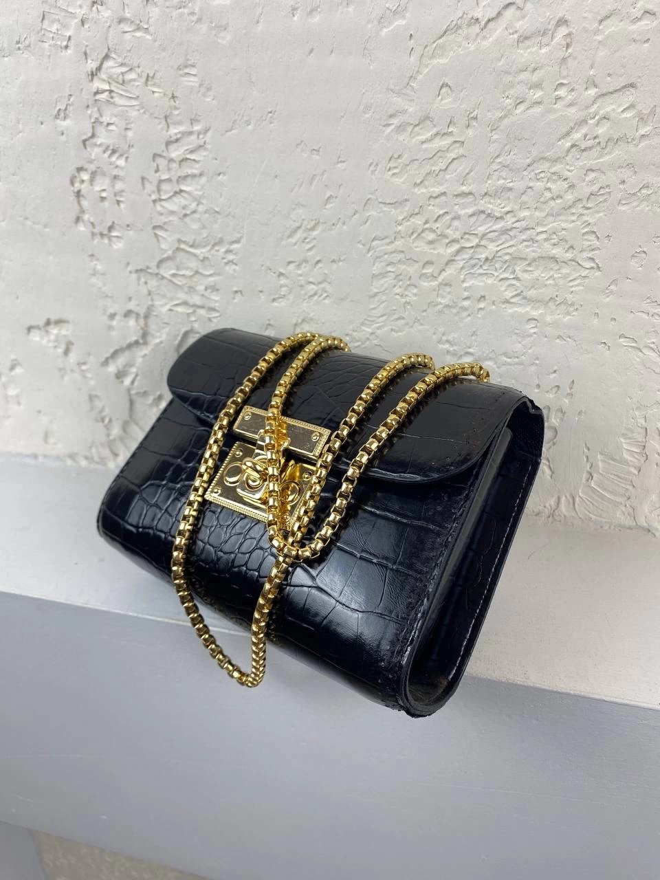 Siyah Zincirli Çanta 2024