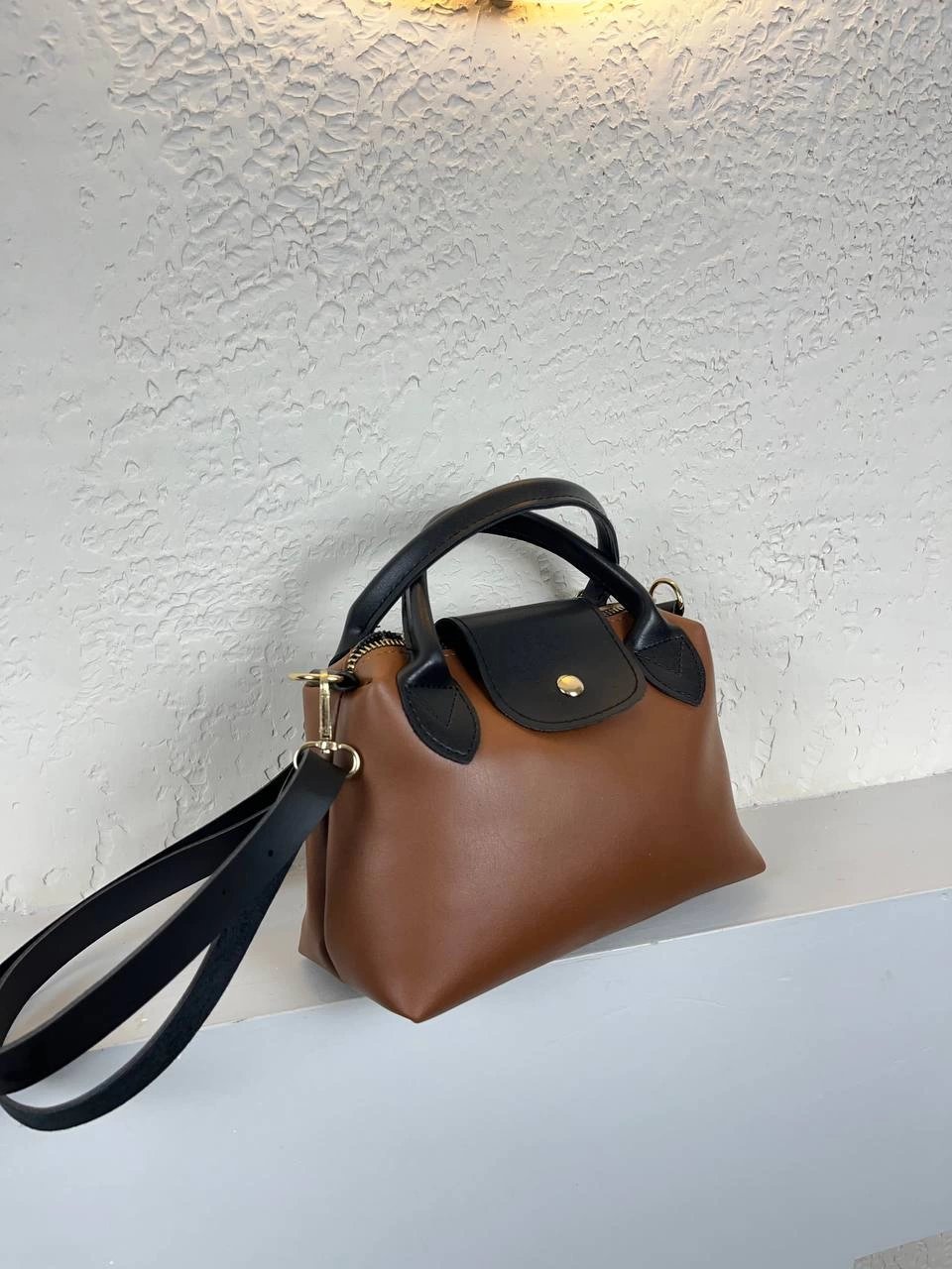 Taba Çanta Siyah Sap Renk 2025 Sezon Çanta CB20715