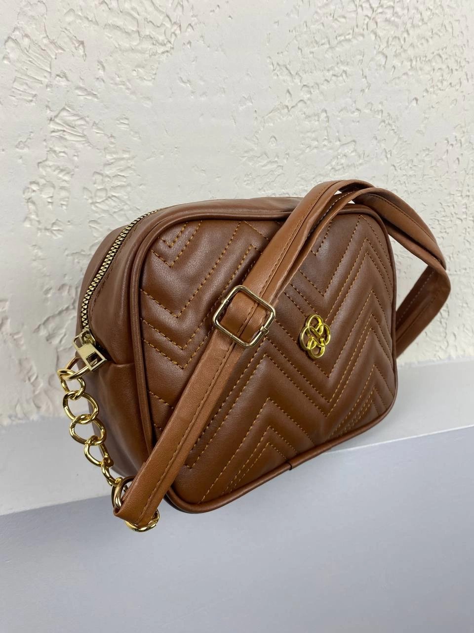 Taba Renk Kaliteli Çapraz Çanta