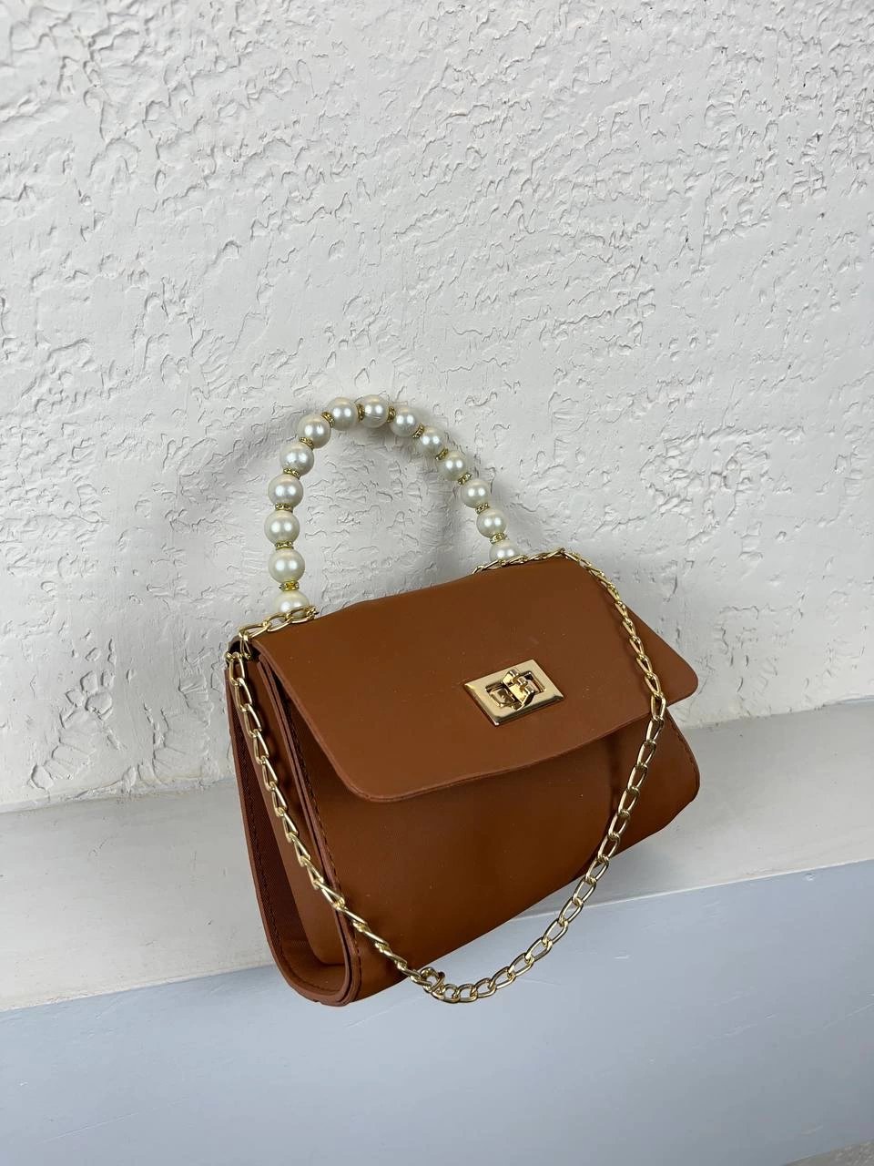 Taba İncili Zincirli Çanta CB7877