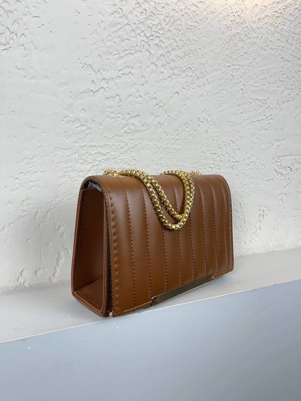 Taba Kalite Zincirli Çapraz Çanta CB65217