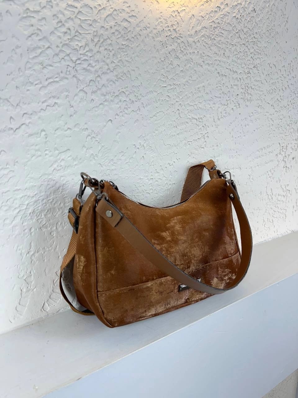 Taba Nubuk Çapraz Çanta CB8883