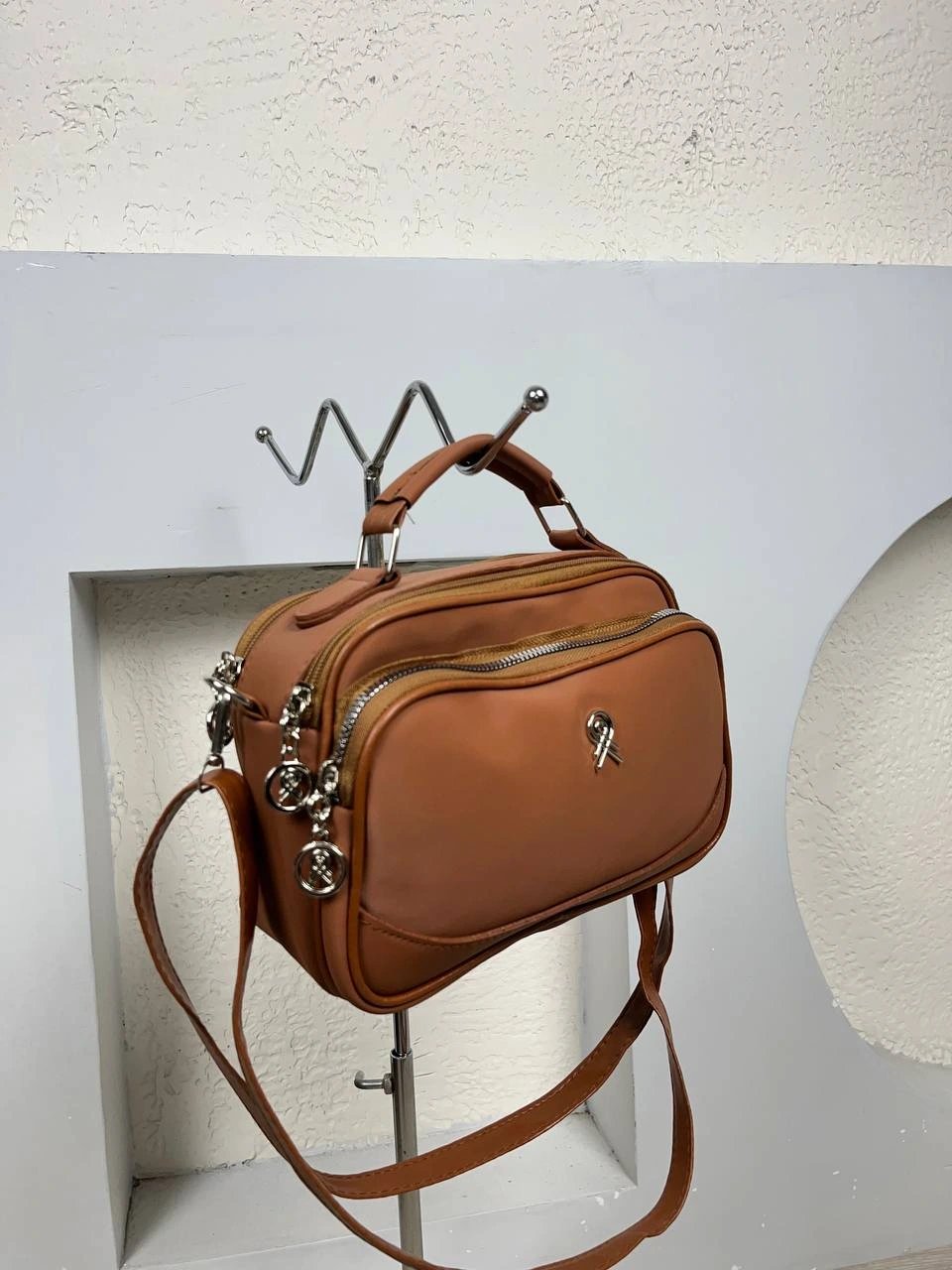 Taba Renk 2 Bölme HB Çanta CB8711