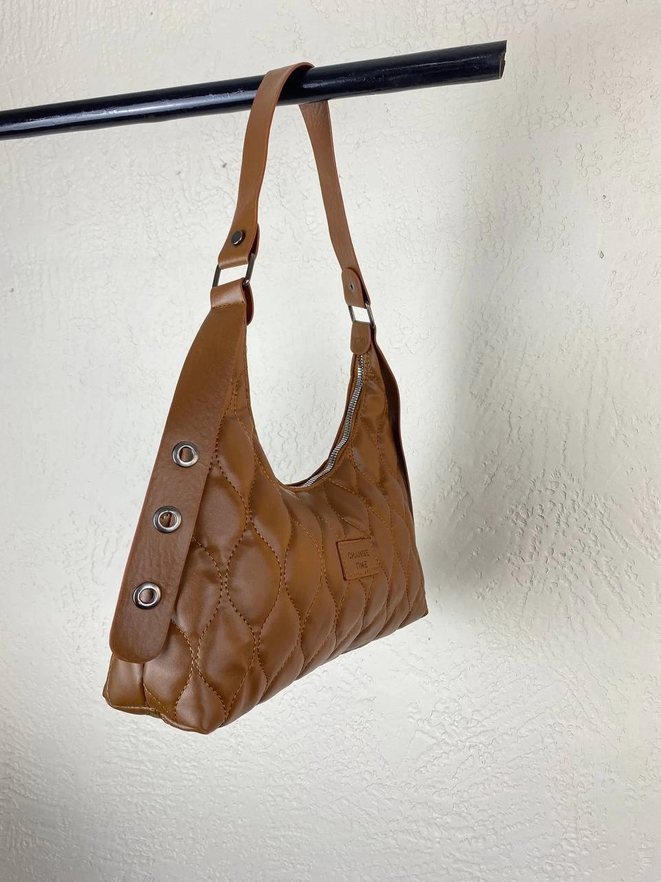 Taba Renk Baget Kol Çanta