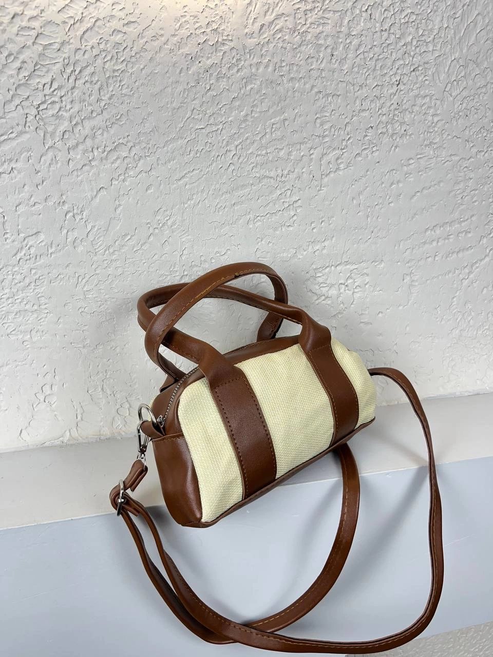 Taba  Renk Çizgili Çanta CB8262