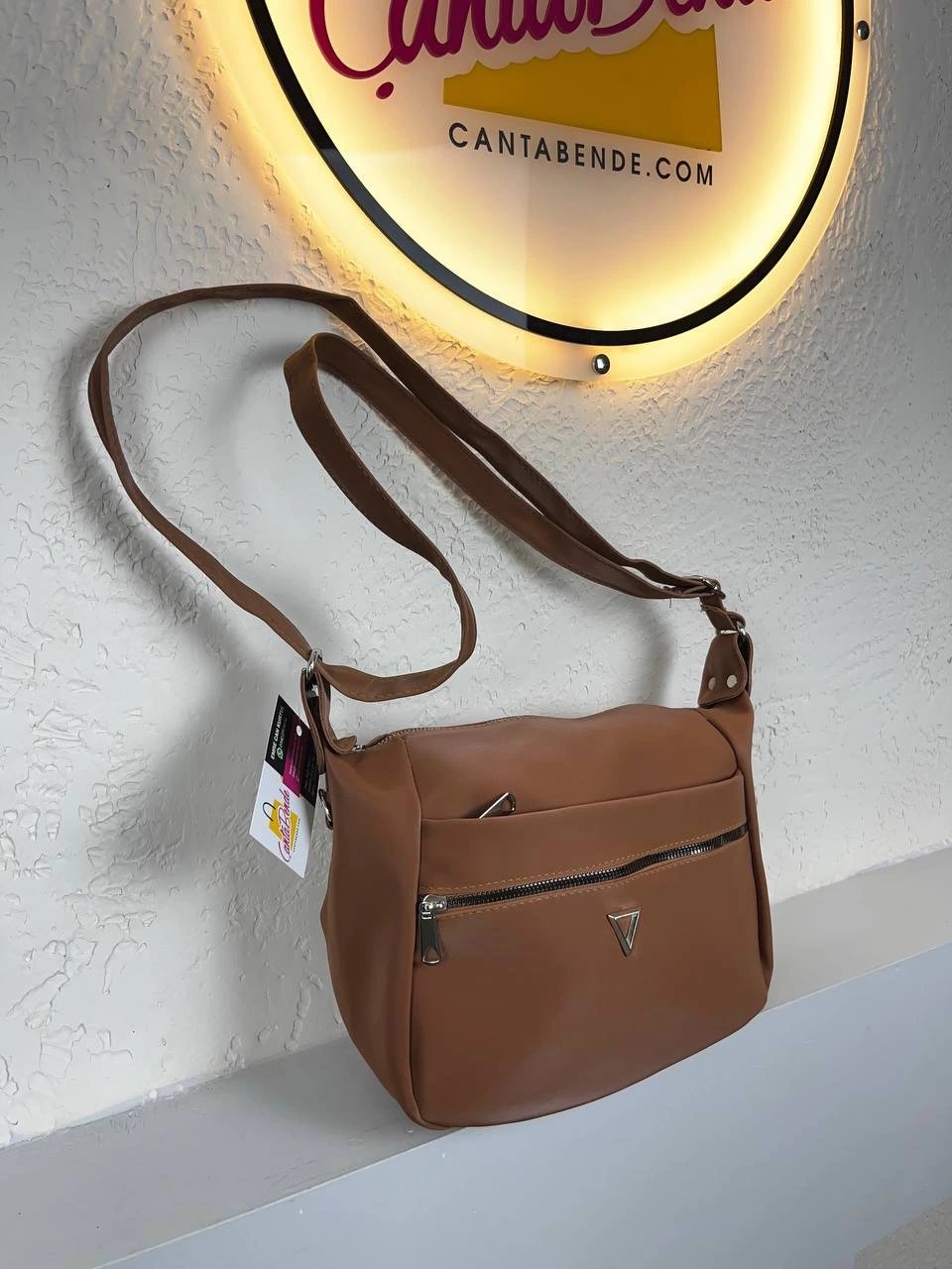 Taba Renk Kalite 4 Bölme Çanta CB9762