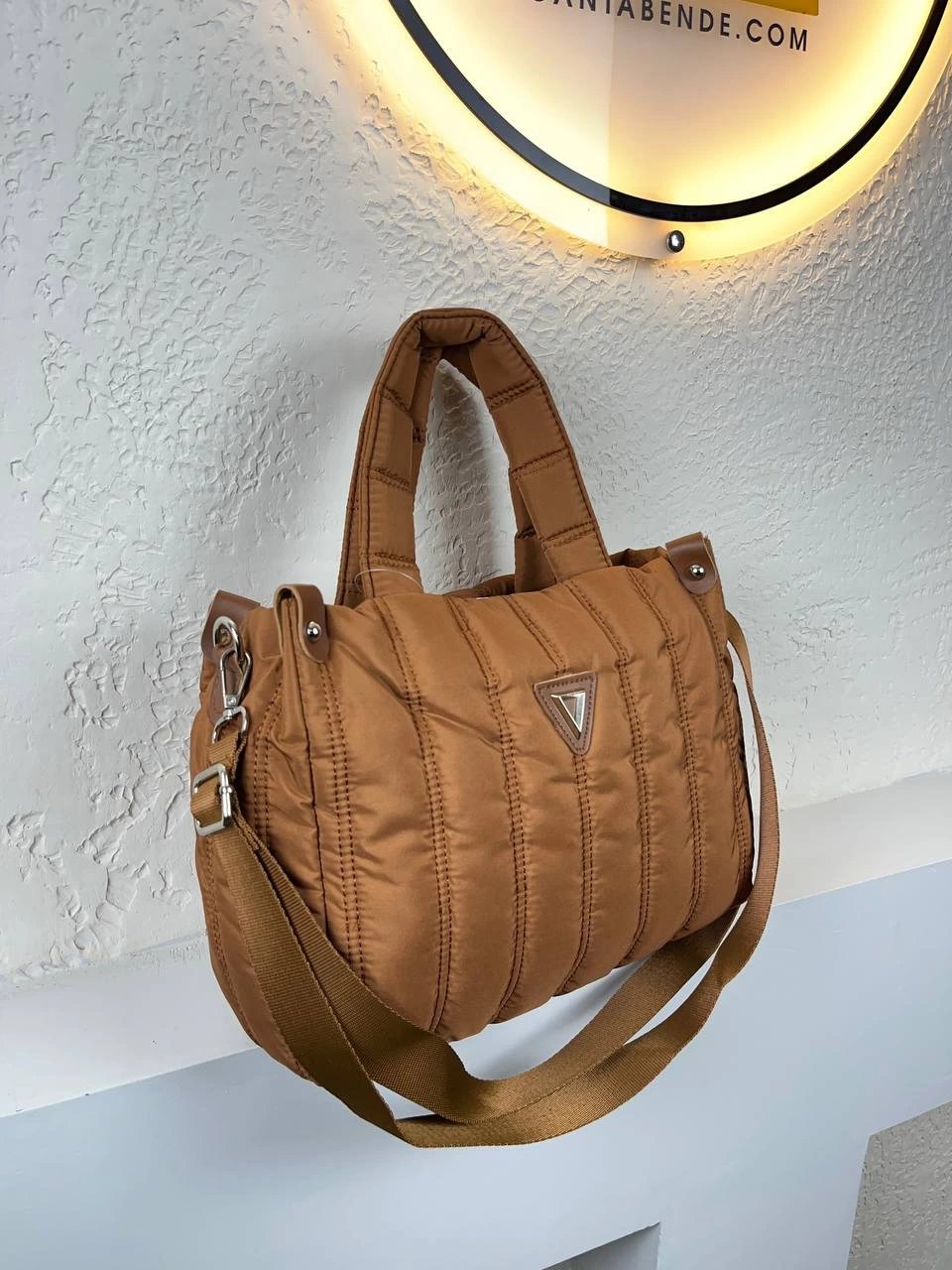 Taba Renk Kalite Paraşüt Çanta CB7453