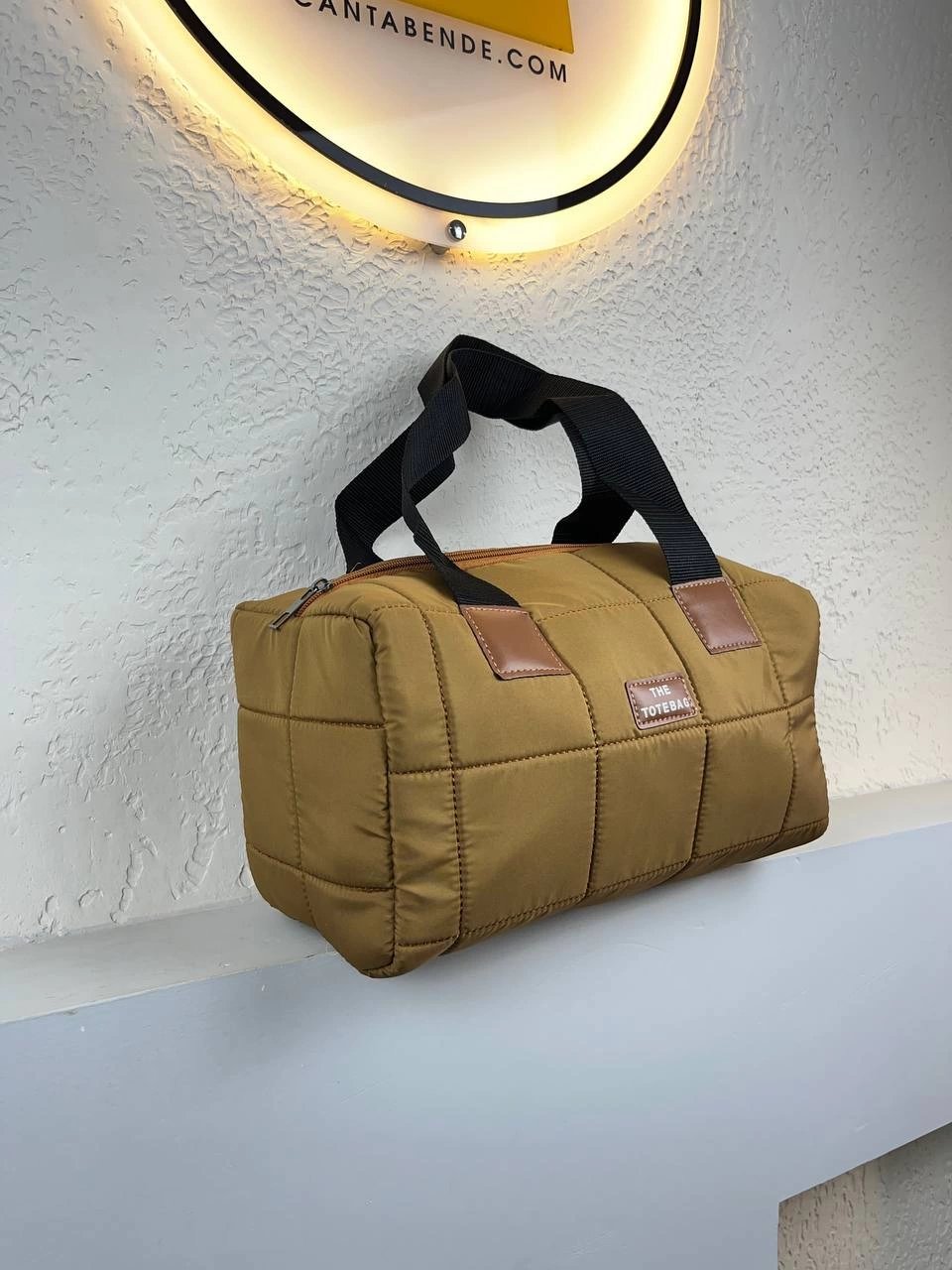 Taba Renk Paraşüt Kol Çanta CB3264