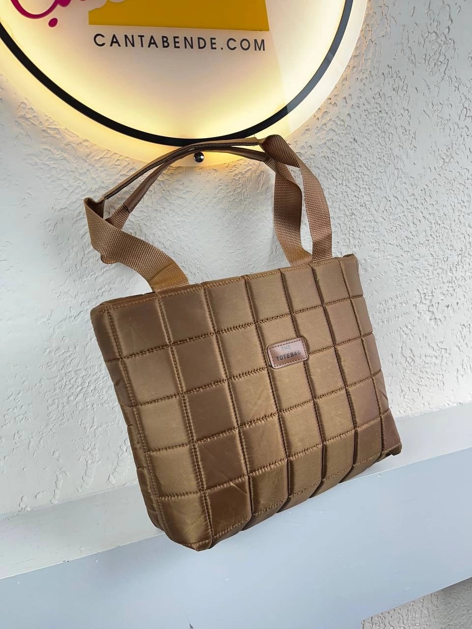 Taba Renk Paraşüt Kol Çanta CB6241