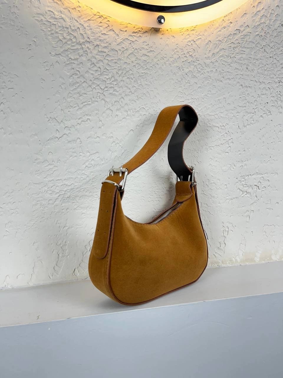 Taba Renk Süet Çanta CB6383