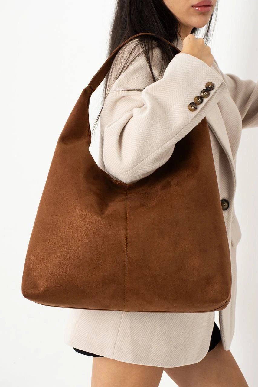 Taba Renk SÜET KALİTE BRLN Çanta CB8141