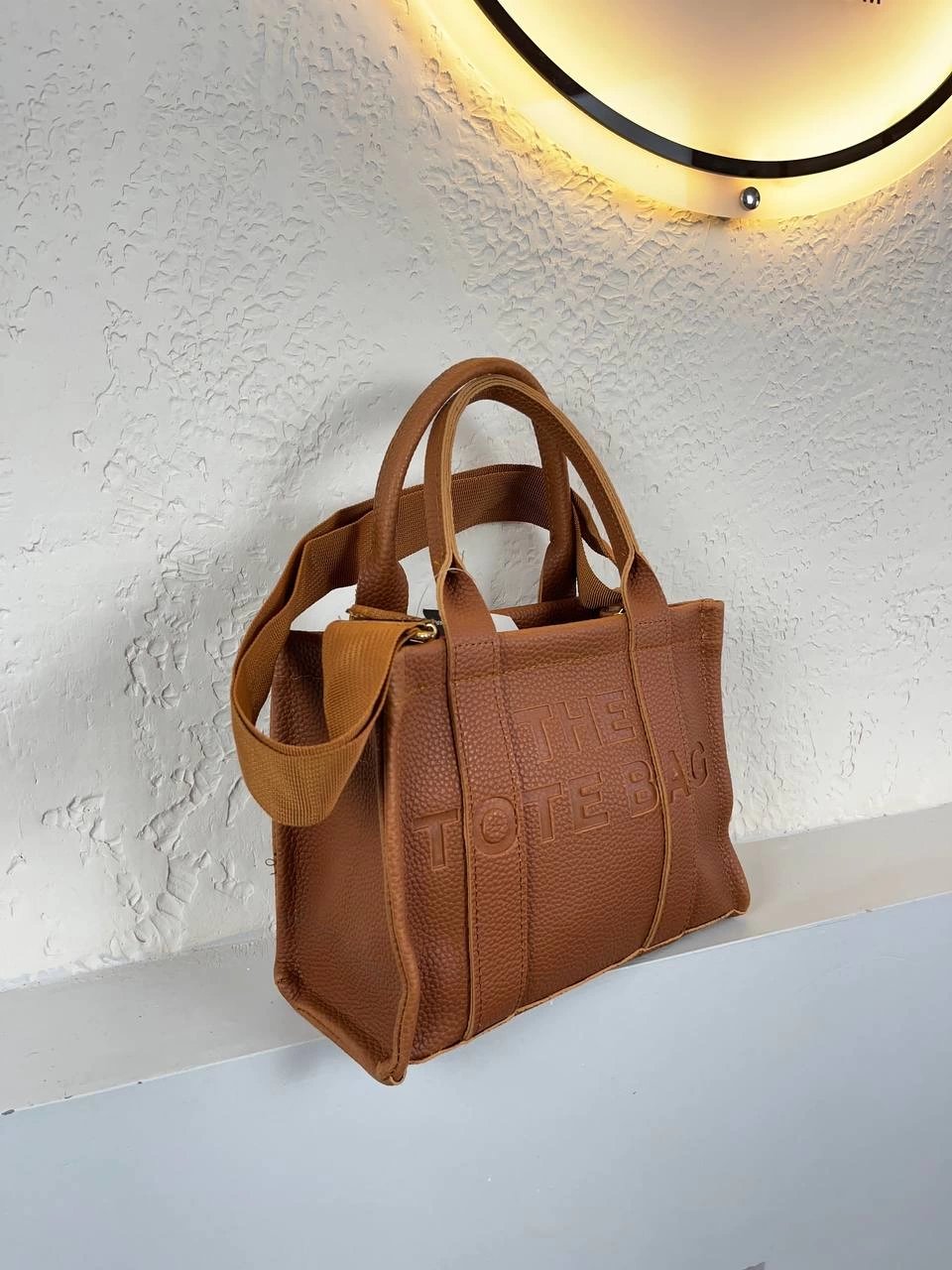 Taba Renk Tote Çanta CB0237