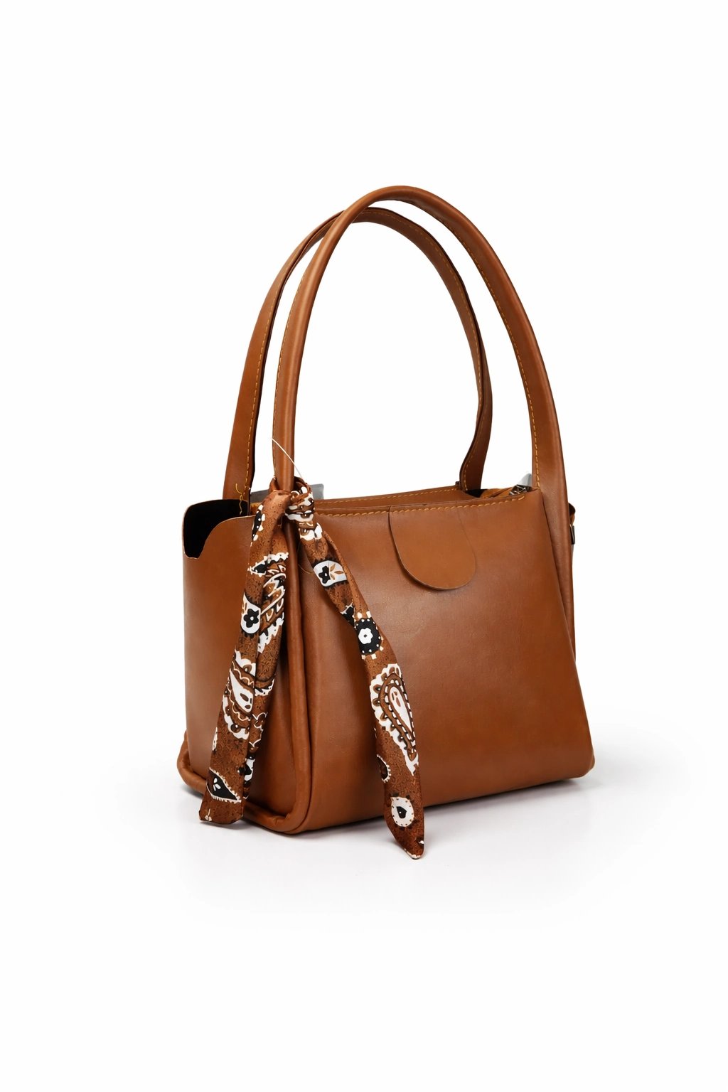 Taba Renk Yeni Fularlı Kol Çanta CB1444