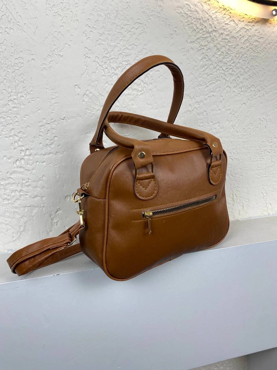 Taba Yumuşak Deri Kampanyalı Kol Çanta