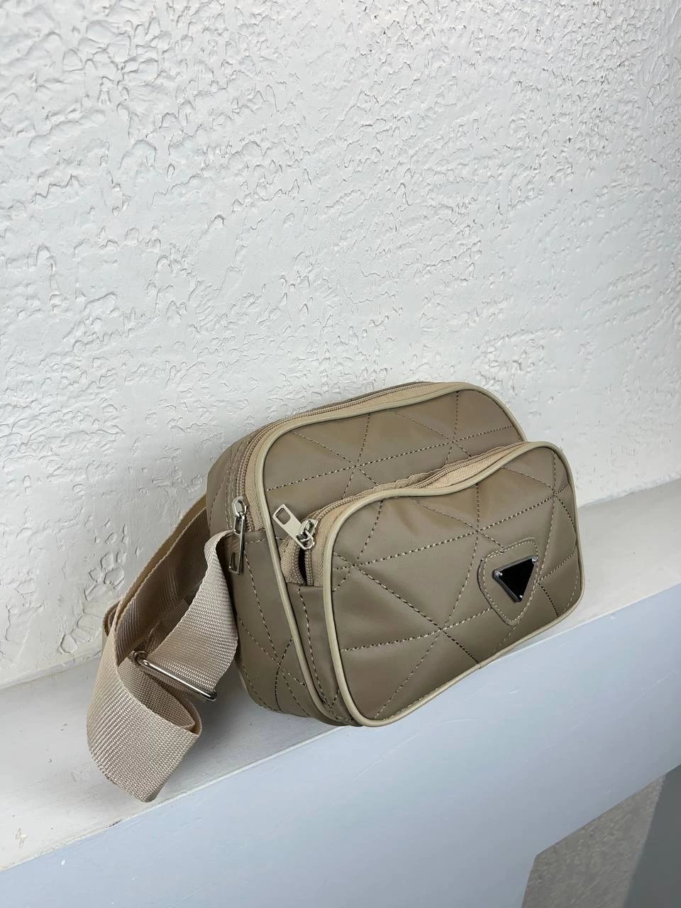 Vizon 2 Bölme Kapitone Çanta CB7005