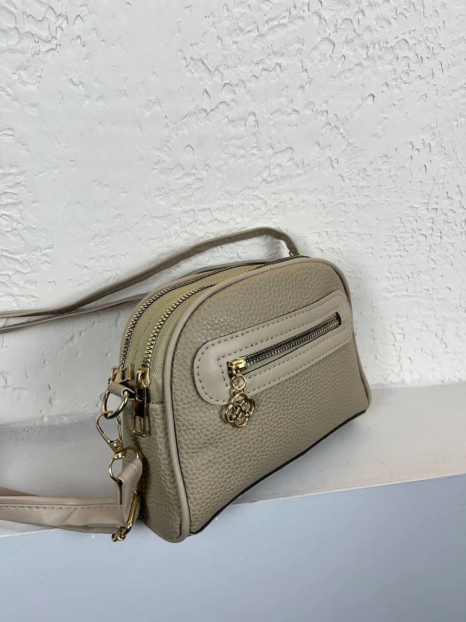 Vizon 3 Bölme Yumuşak Deri Çanta CB6744